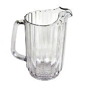 Pichet en plastique transparent 32 oz
