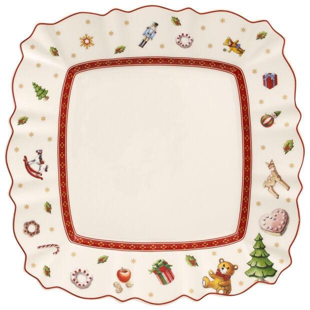 Assiette carrée 8,5" - Toy's Delight