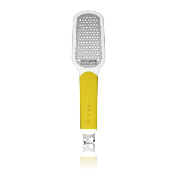Râpe double en acier inoxydable - Jaune
