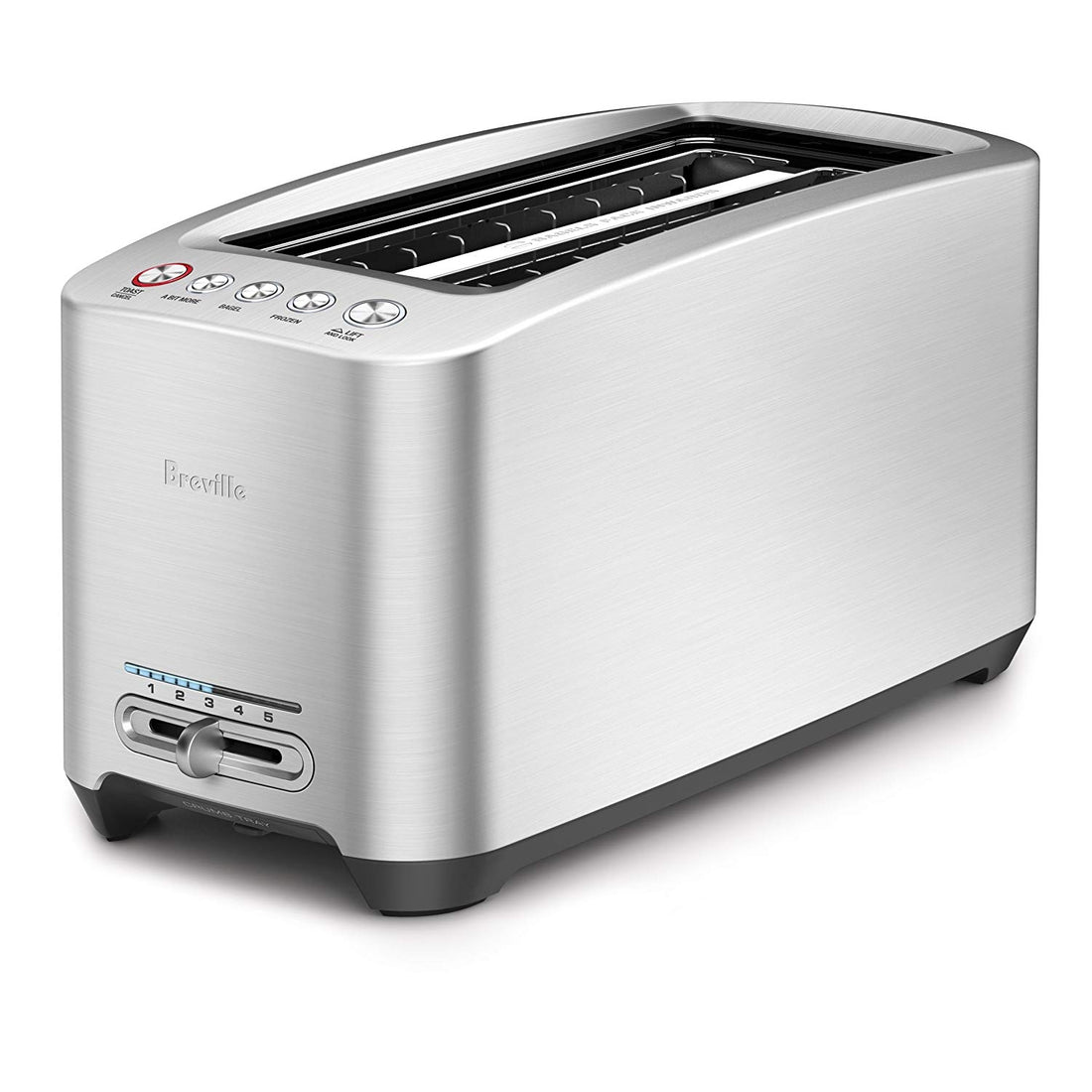 Grille-pain deux longues fentes Smart Toaster - Acier inoxydable