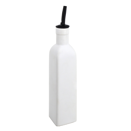 Bouteille d'huile / vinaigre 475 ml - Blanc mat