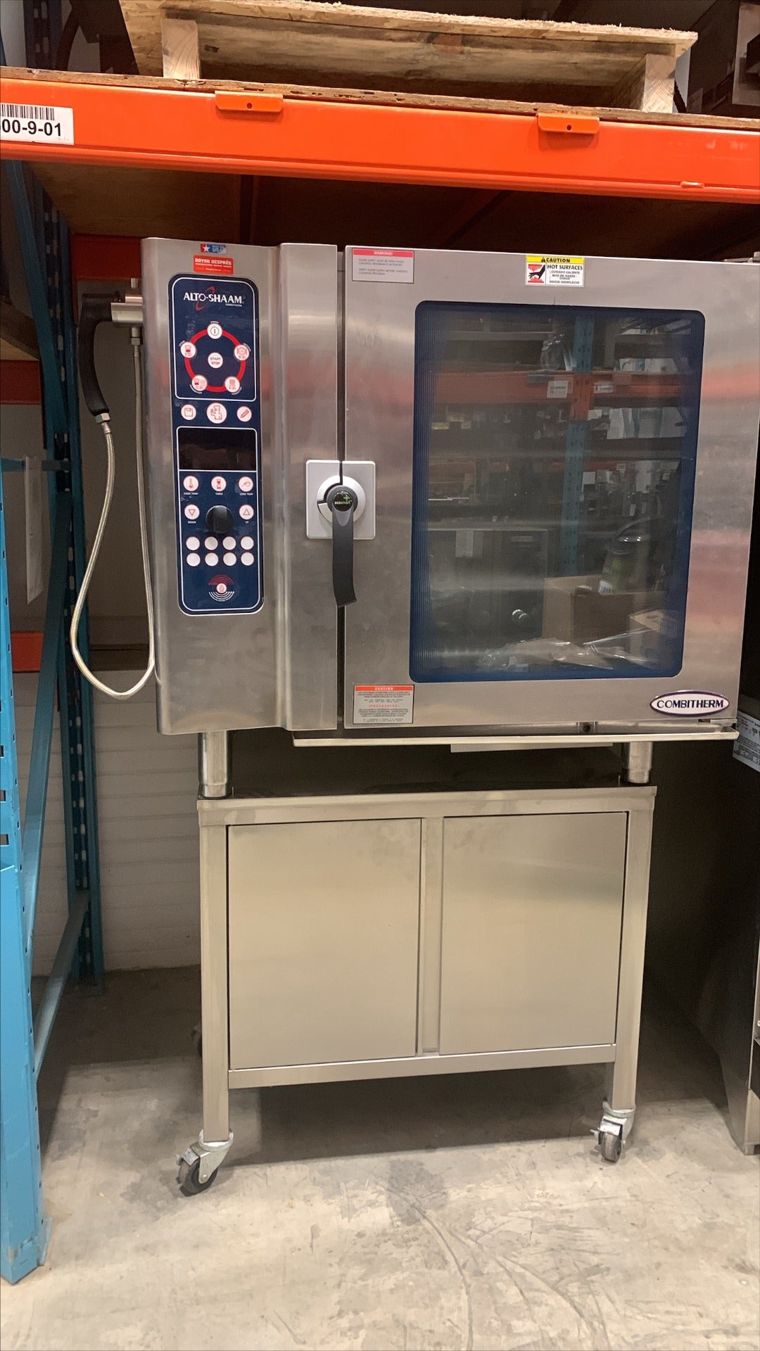 Four combi avec base sur roues - 208-240 V (usagé)