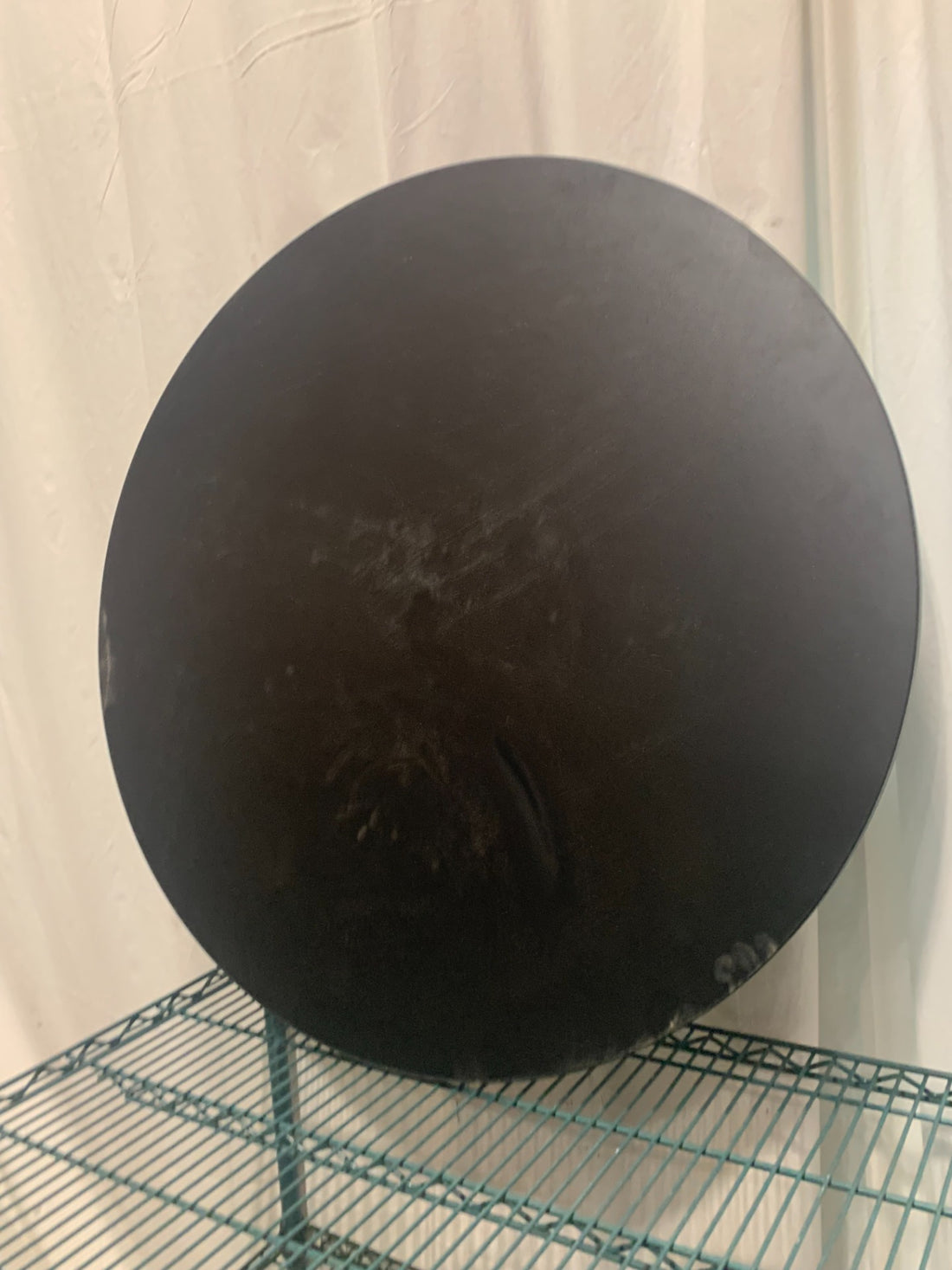 Dessus de table rond 36" - Noir (usagé)