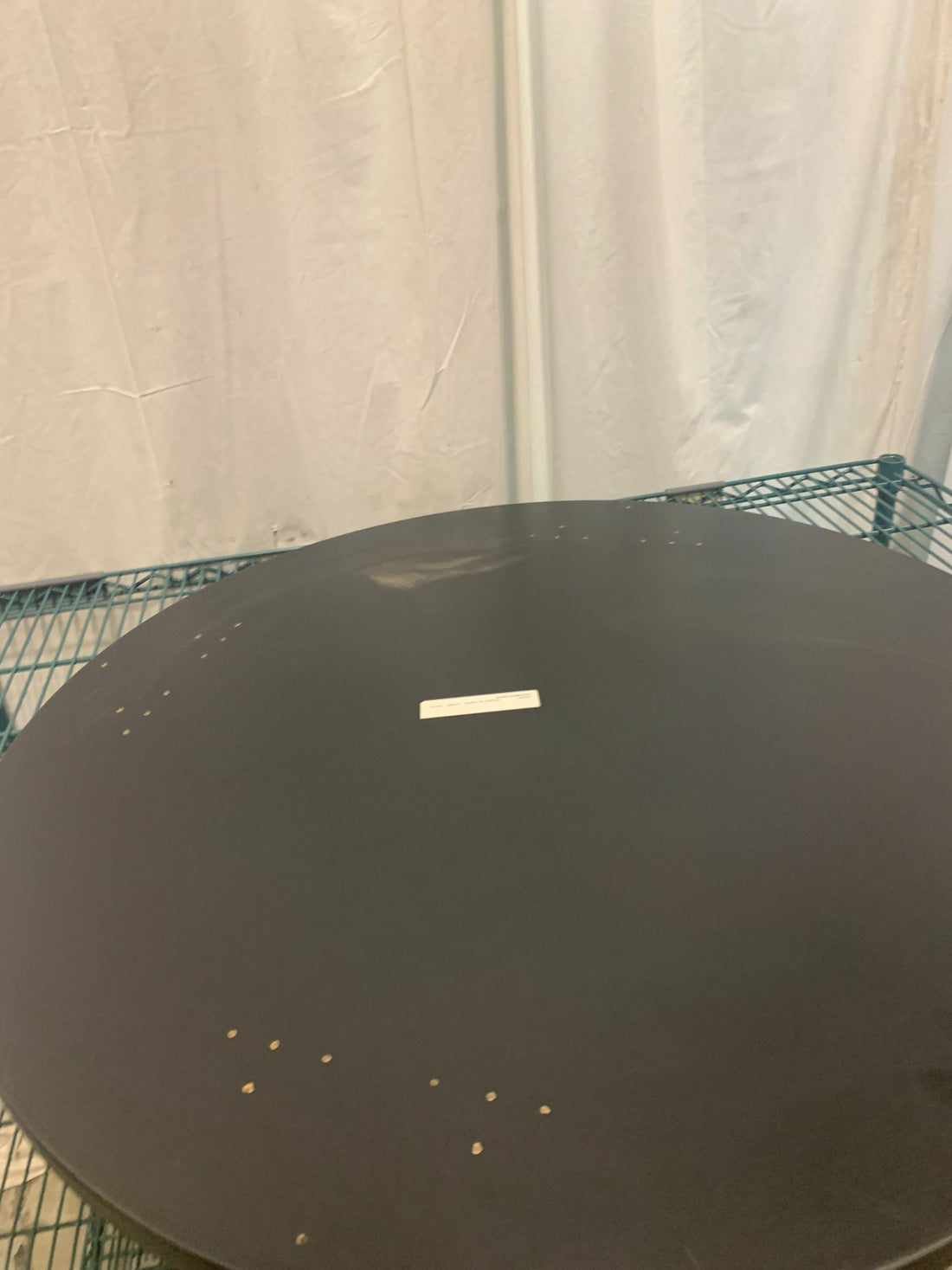 Dessus de table rond 36" - Noir (usagé)