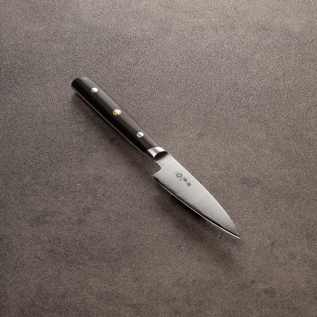 Couteau d'office 3,54" - Classique bois noir