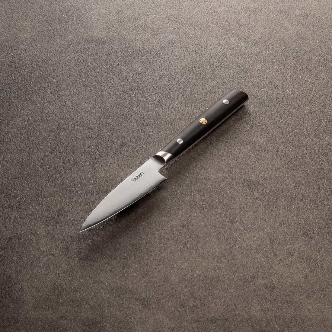 Couteau d'office 3,54" - Classique bois noir