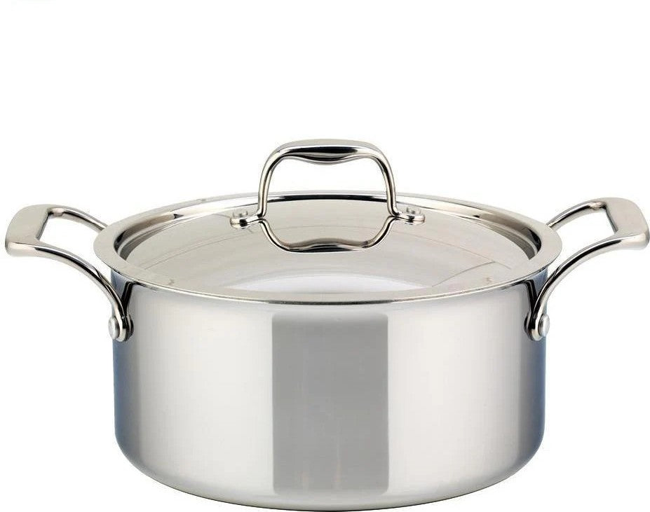 Batterie de cuisine en acier inoxydable 10 pièces – SuperSteel