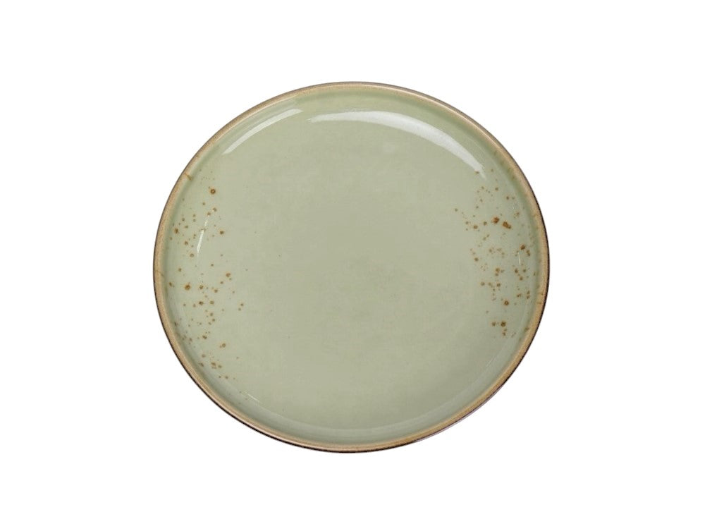 Assiette ronde 7,25" DAP - Vert pâle