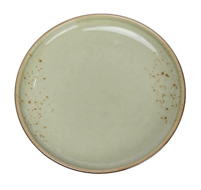 Assiette ronde 11" DAP - Vert pâle