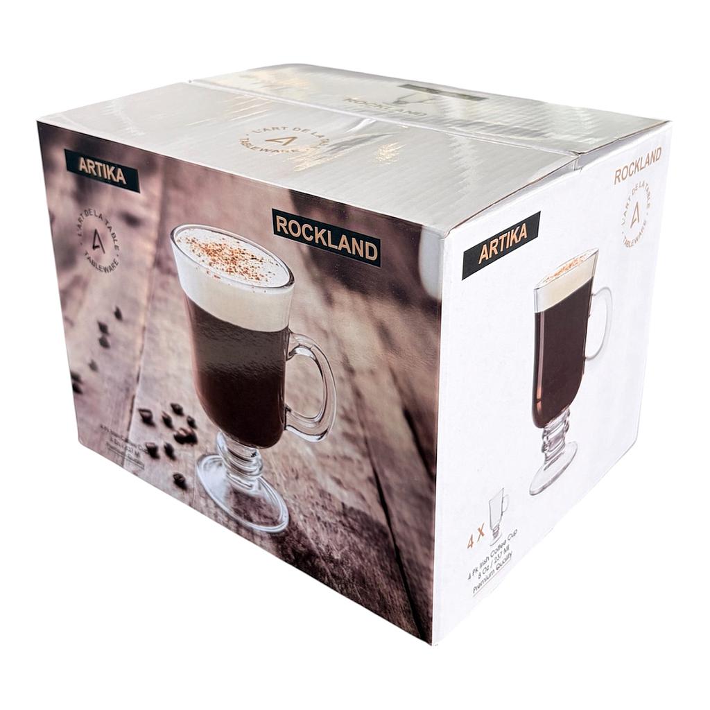 Ensemble de 4 tasses à café irlandais 8 oz - Rockland Artika