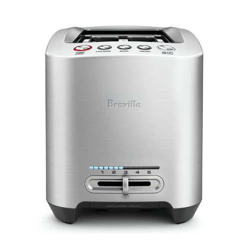 Grille-pain deux longues fentes Smart Toaster - Acier inoxydable