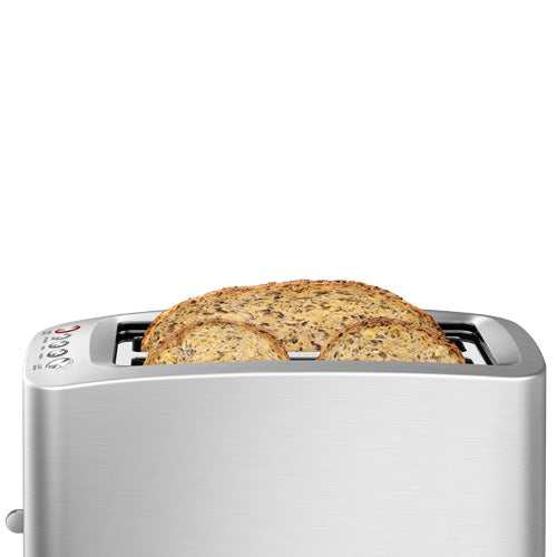 Grille-pain deux longues fentes Smart Toaster - Acier inoxydable