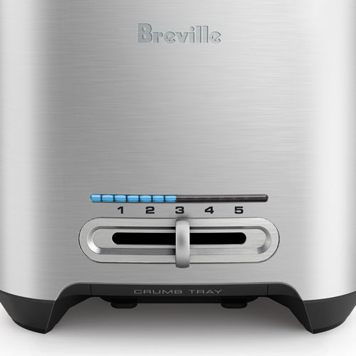 Grille-pain deux longues fentes Smart Toaster - Acier inoxydable