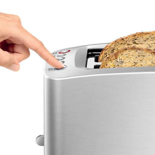 Grille-pain deux longues fentes Smart Toaster - Acier inoxydable