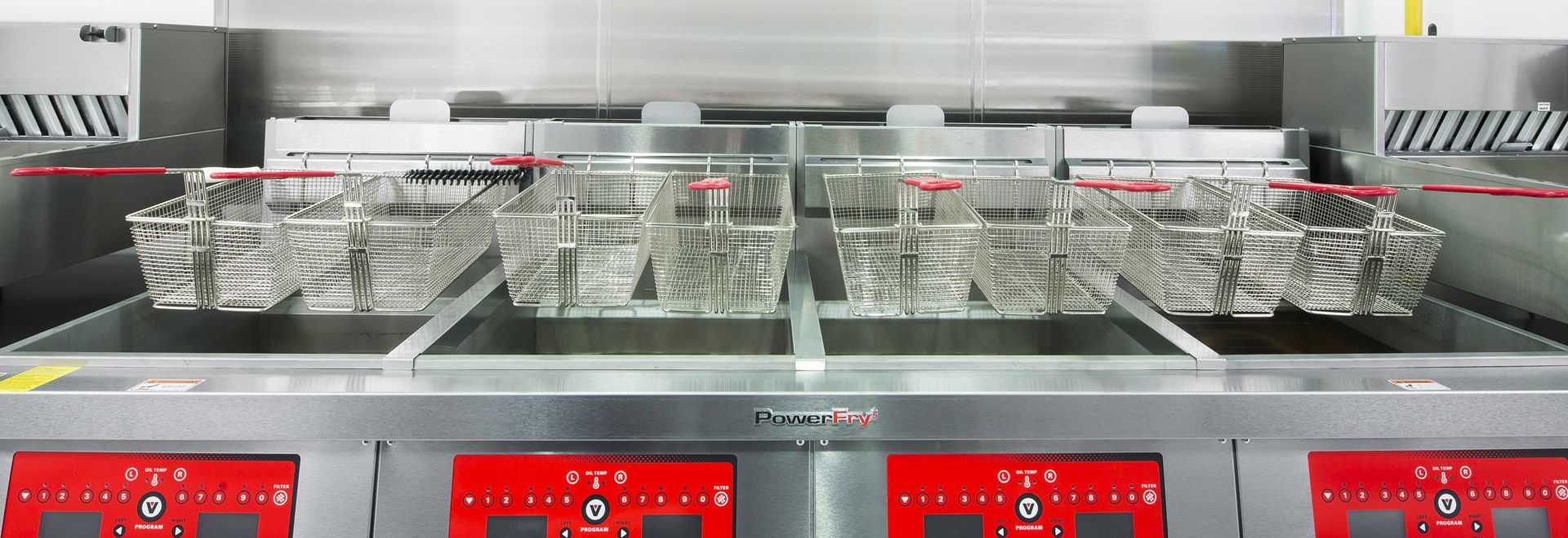 Friteuses commerciales de comptoir et de plancher