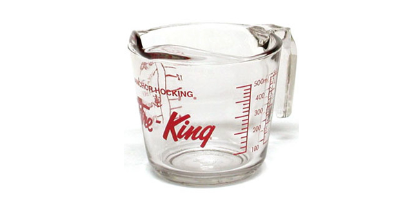 Tasses et cuillères à mesurer