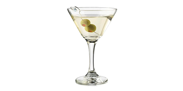 Verres à cocktail et spiritueux