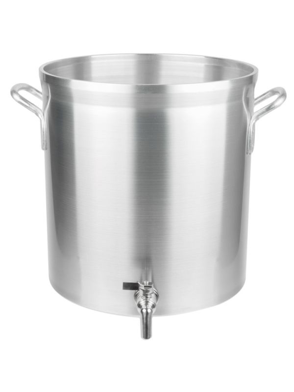 Grande Marmite Bourgeat En Aluminium Avec Robinet – Vintage, Made In France