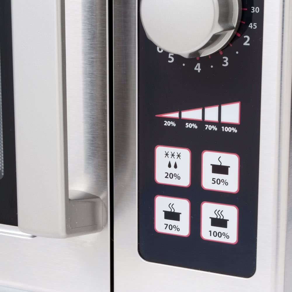 Microondes commercial 1000 W / 4 niveaux de puissance Microondes