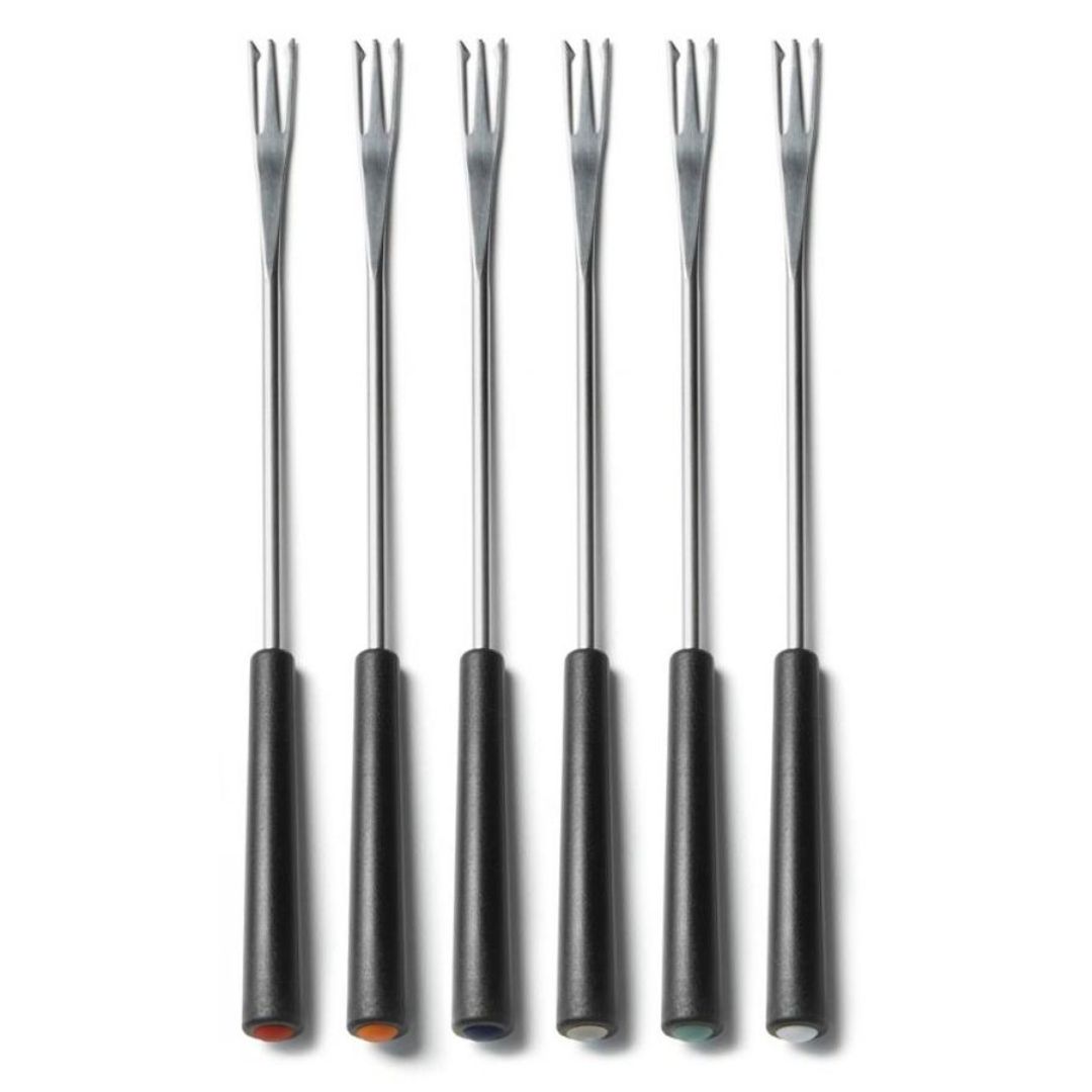 Set of Six Fondue Forks 