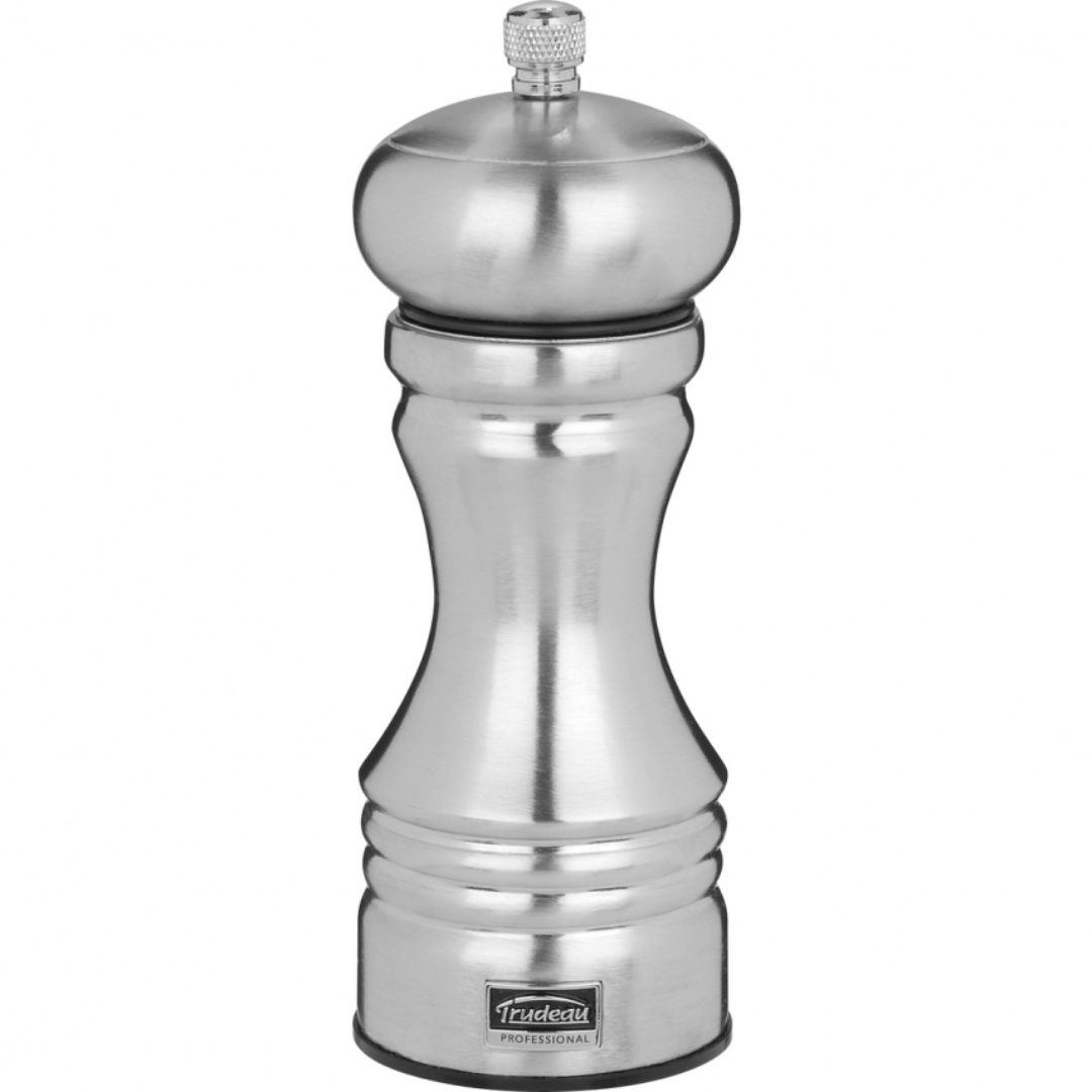 6" Professional Pepper Mill - Stainless Steel