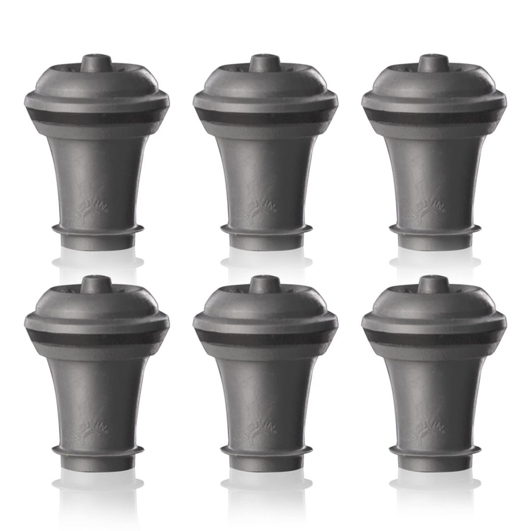 Set of Six Stoppers for the Concerto Wine Vacuum Pump