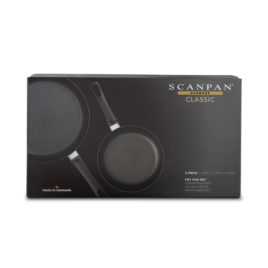 Set of Two Fry Pan Non Stick Induction 20 & 26 cm