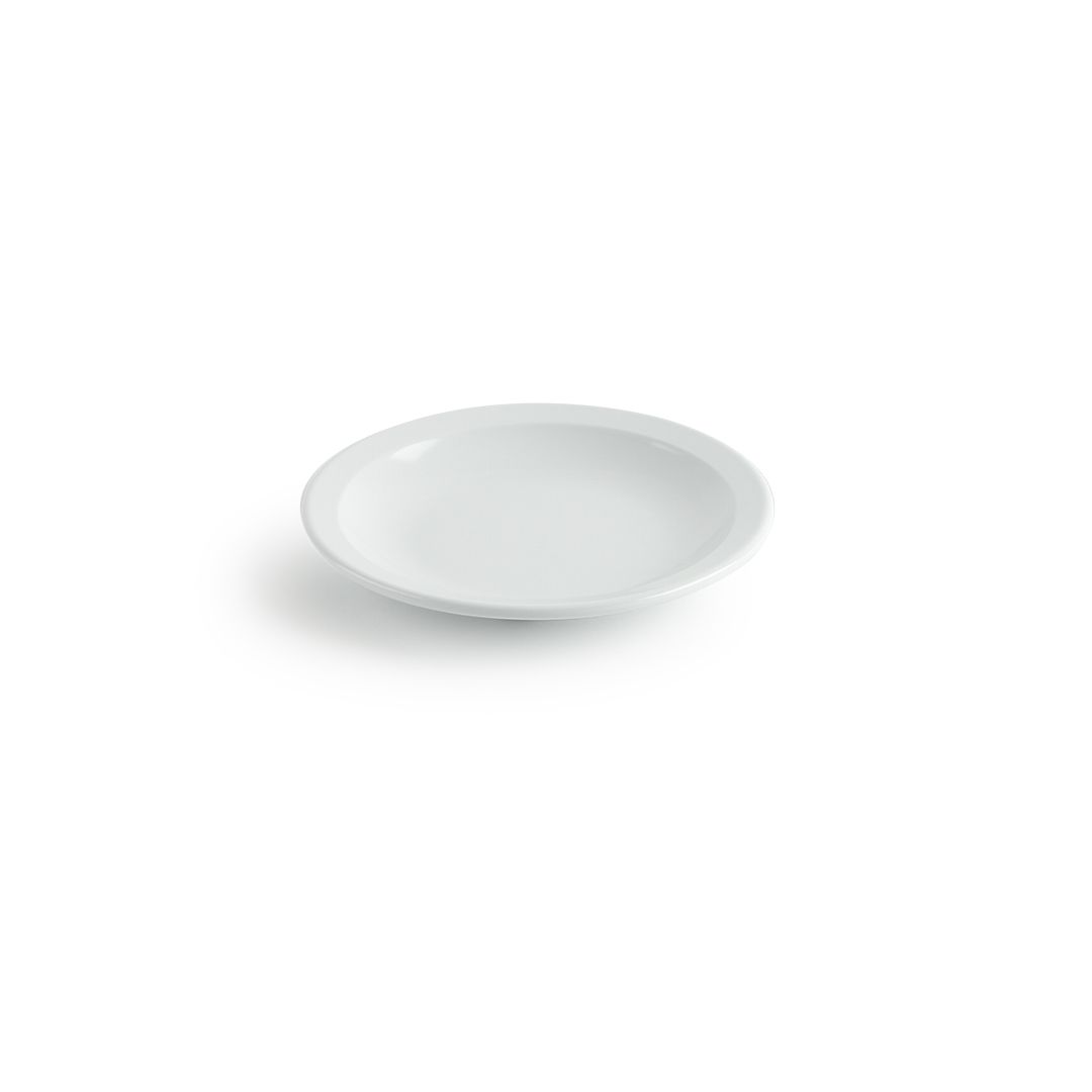 7" Bread Plate - White
