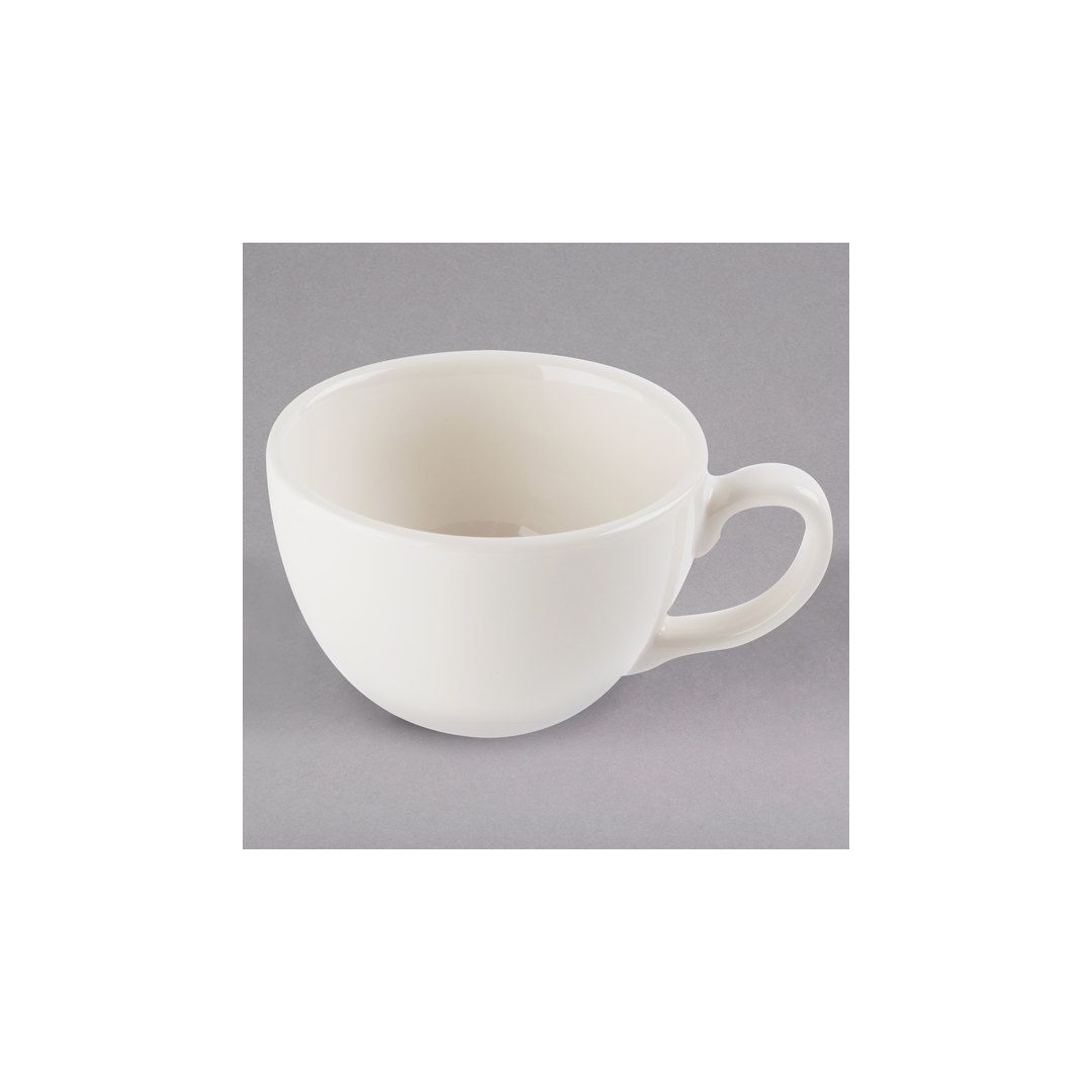 Porcelain Coffee Cup 14 oz Ivory