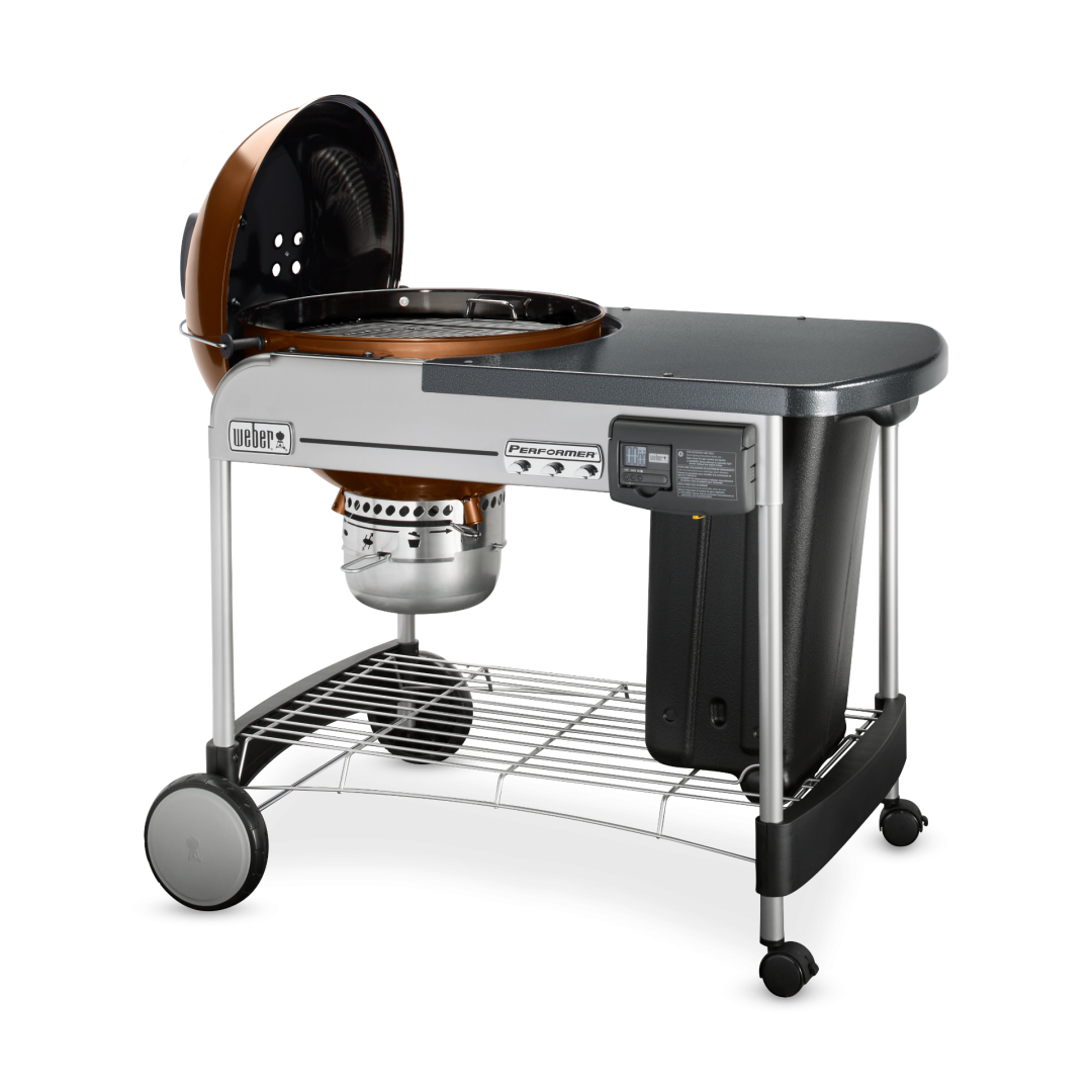 22" Performer Deluxe Charcoal Grill - Copper
