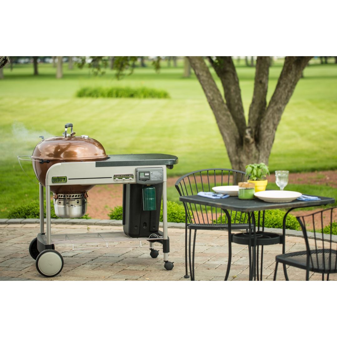 22" Performer Deluxe Charcoal Grill - Copper