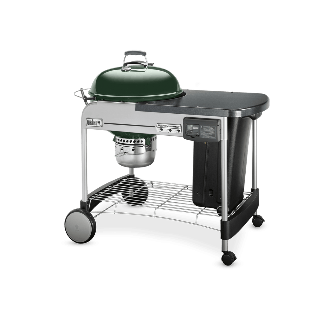 22" Performer Deluxe Charcoal Grill - Green