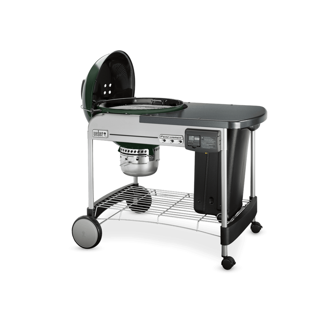 22" Performer Deluxe Charcoal Grill - Green