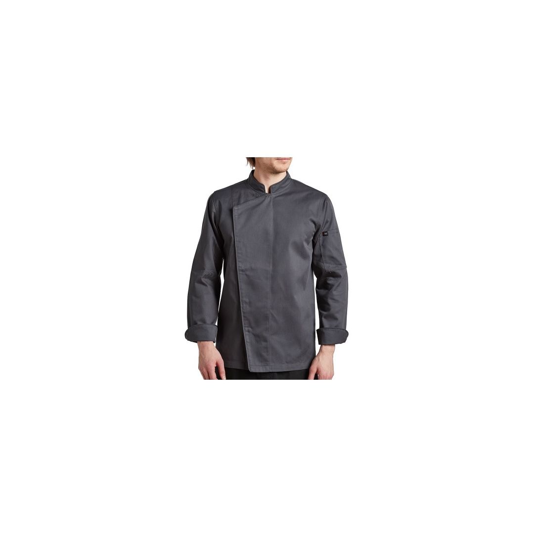 Men’s Breeze chef’s coat grey - XLarge