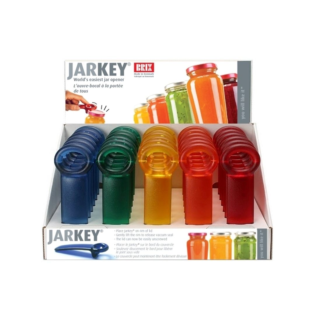 Ouvre-bocal Jarkey 5,5" - Couleurs assorties