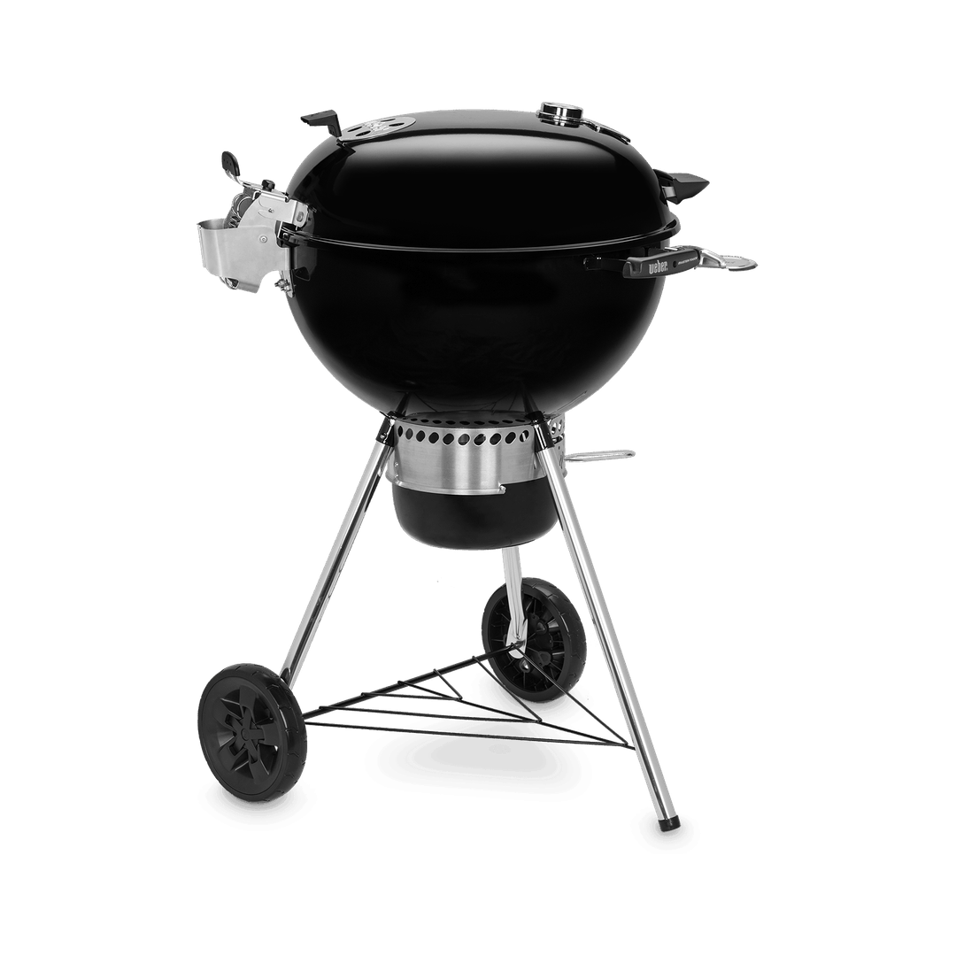 22" Master-Touch Premium Charcoal Grill - Black