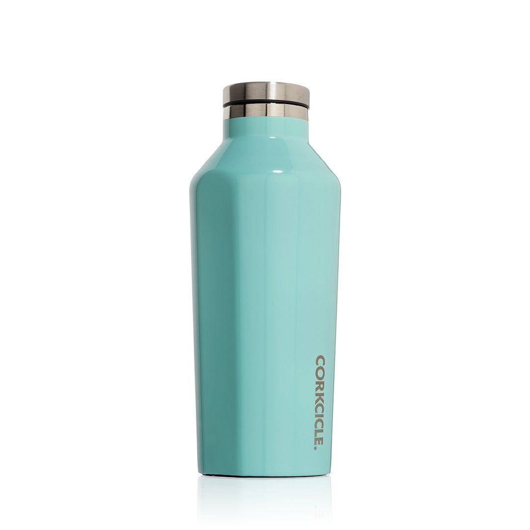 Bouteille isolée Canteen 9 oz - Turquoise