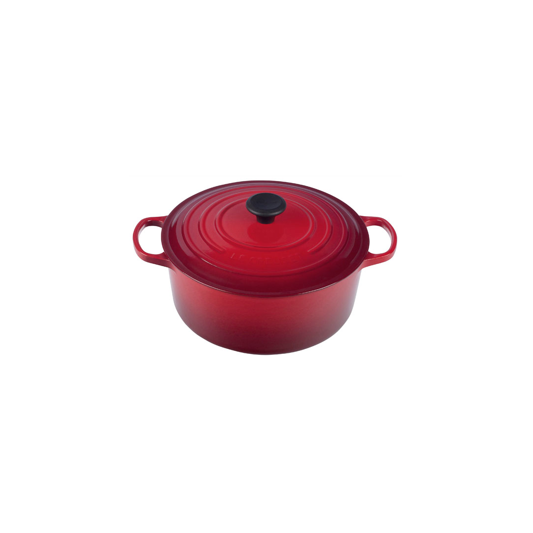 5.3 L Round French Oven - Cerise