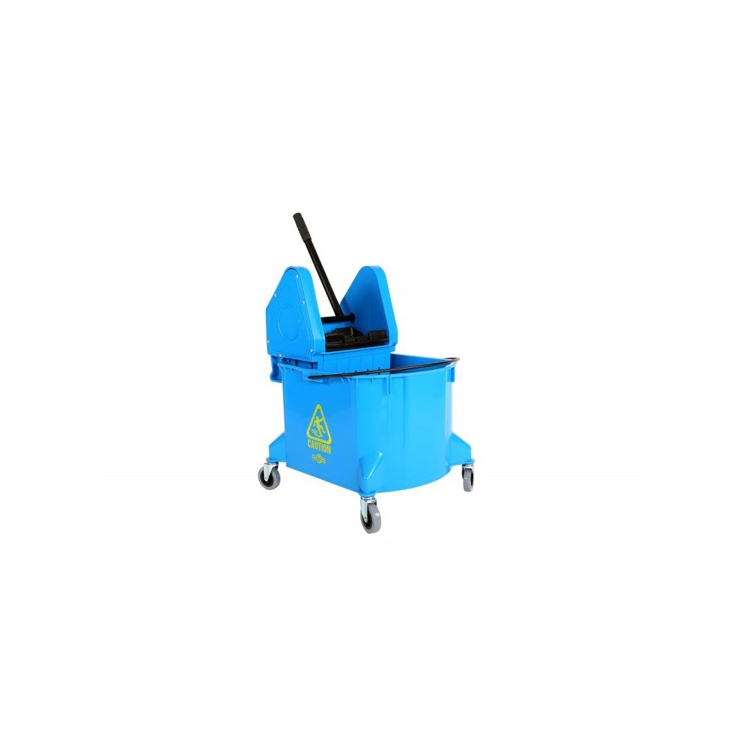 35 Qt downpress bucket and wringer blue
