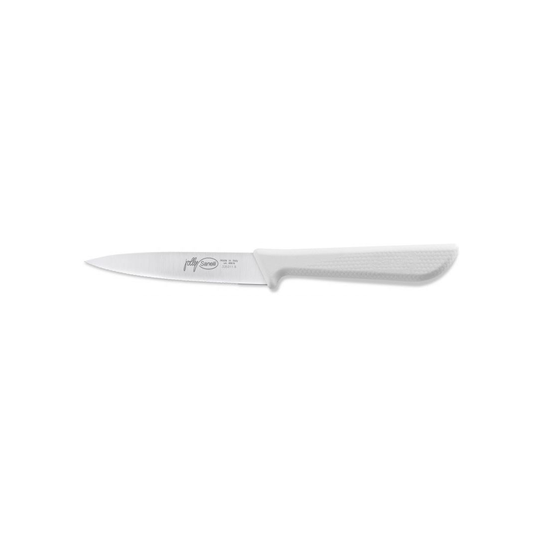 Couteau d'office micro-dentelé 4-1/2" - Blanc