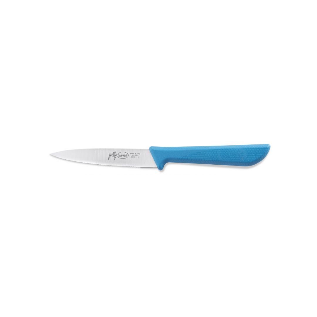 Couteau d'office micro-dentelé 4-1/2" - Bleu
