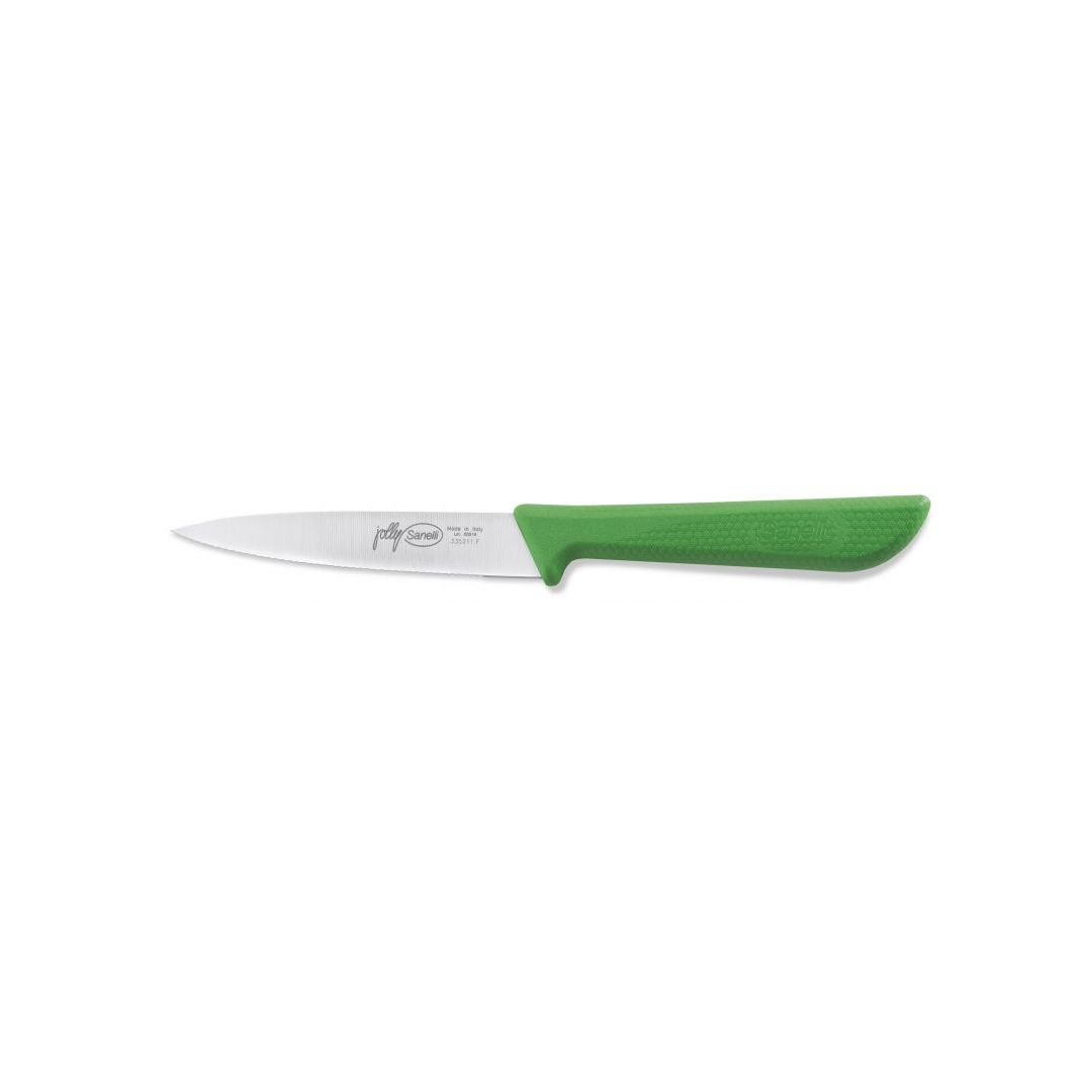 Couteau d'office micro-dentelé 4-1/2" - Vert