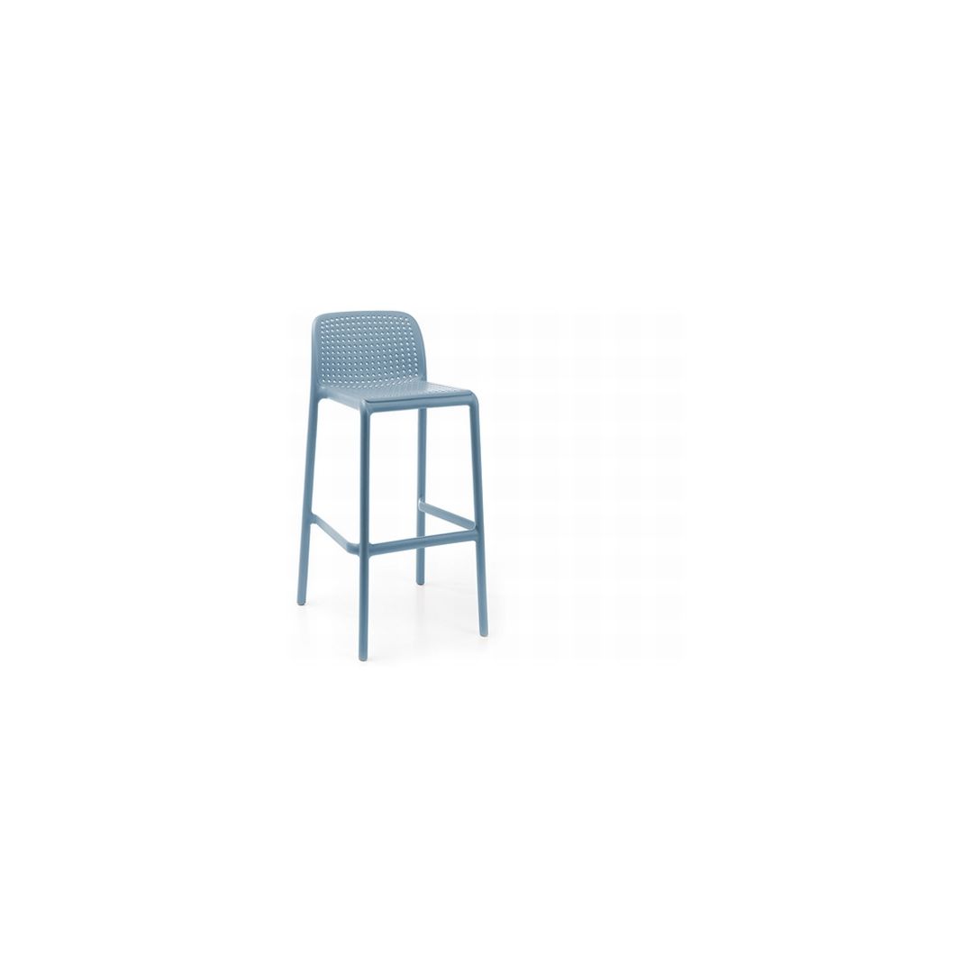 Lido Bar Resin Bar Chair - Celeste