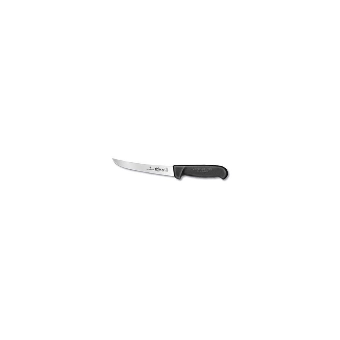 6" Stiff and Curved Boning Knife - Fibrox