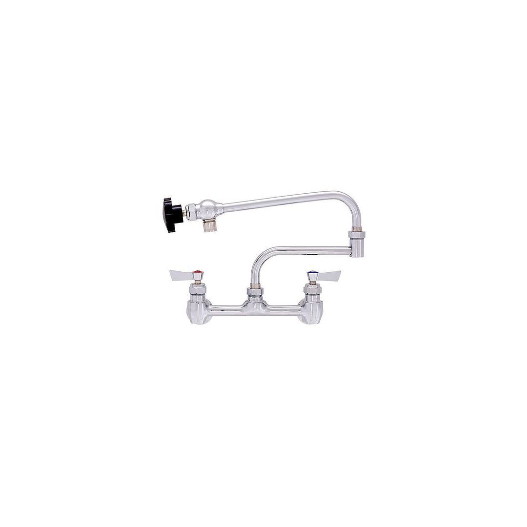 Wall Mount Faucet with Double Joint Nozzle