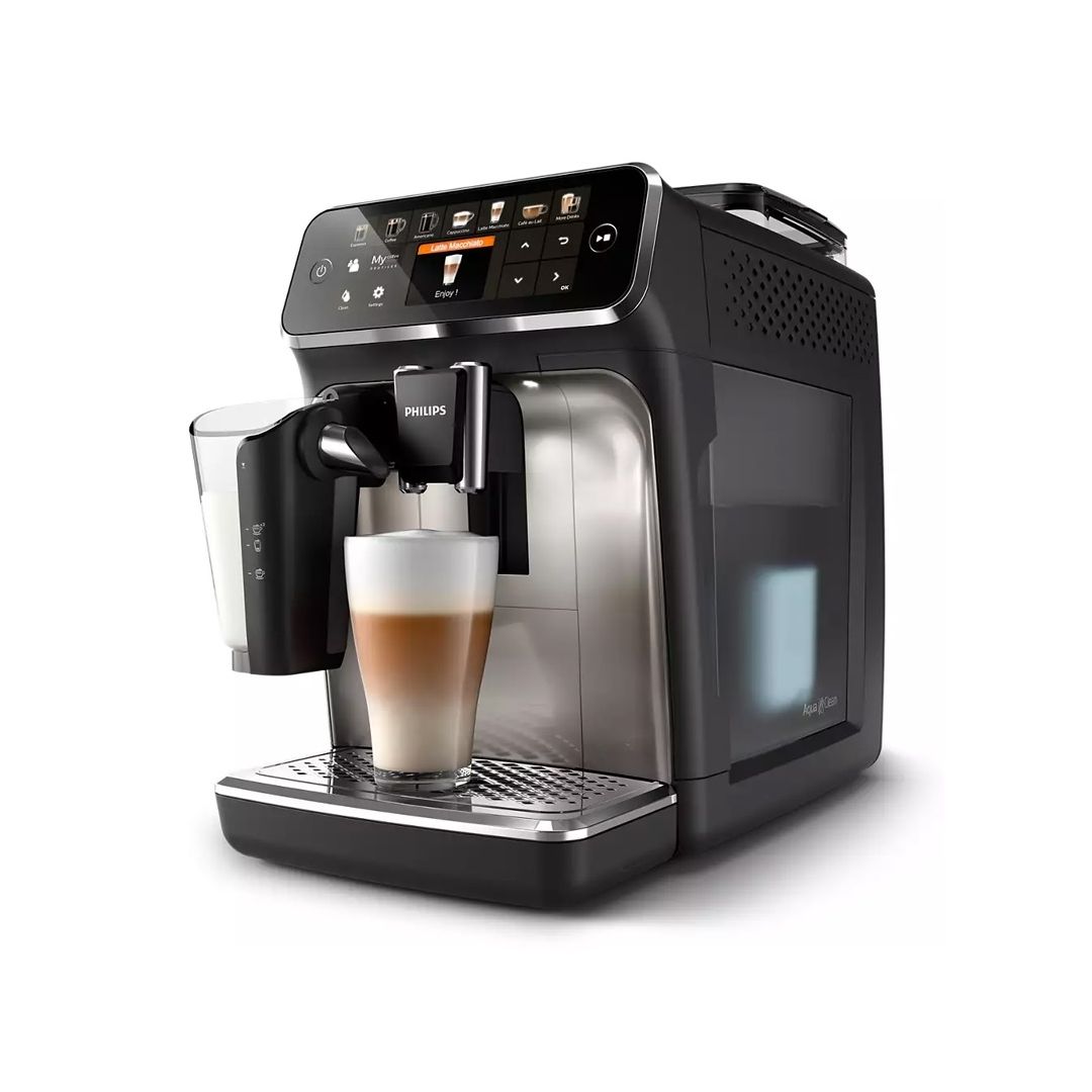 Machine à café automatique série 5400 avec LatteGo - Noir