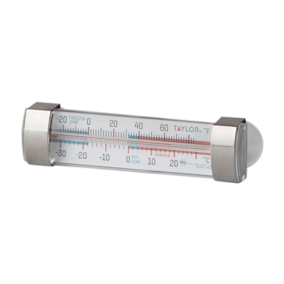 Thermomètre à réfrigérateur et congélateur horizontal