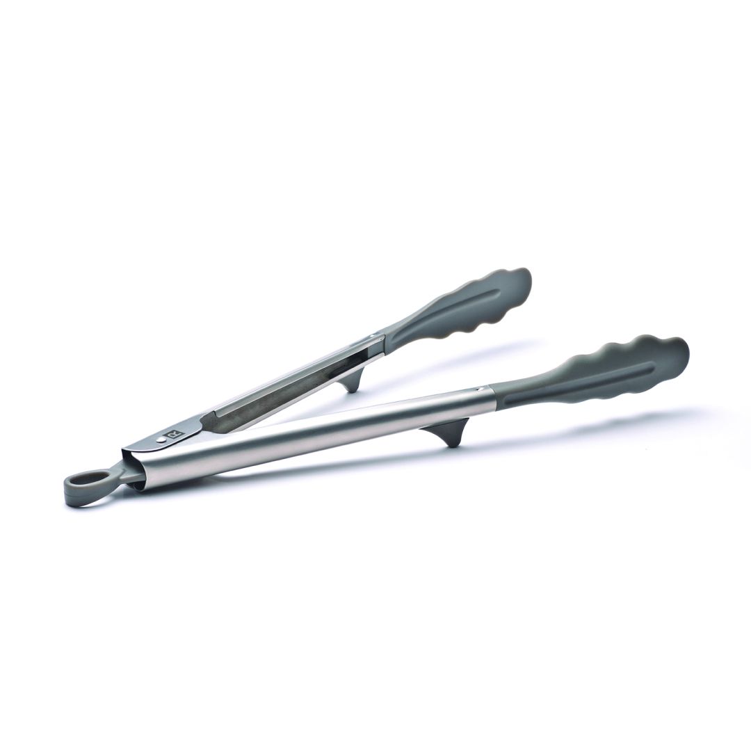 14" Stainless Steel Tongs with Nylon Ends