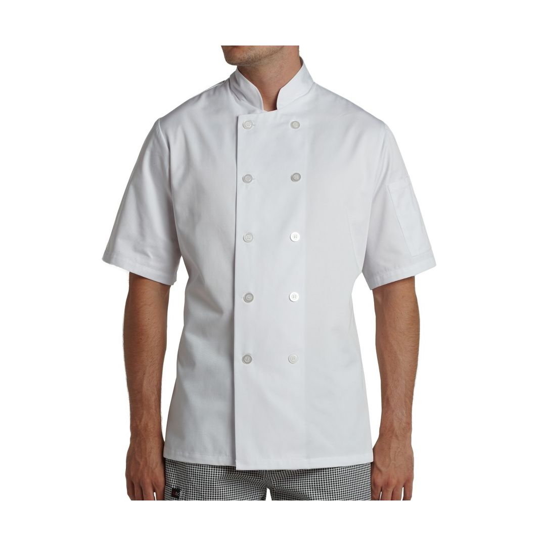 International II Size 36 Chef Coat - White