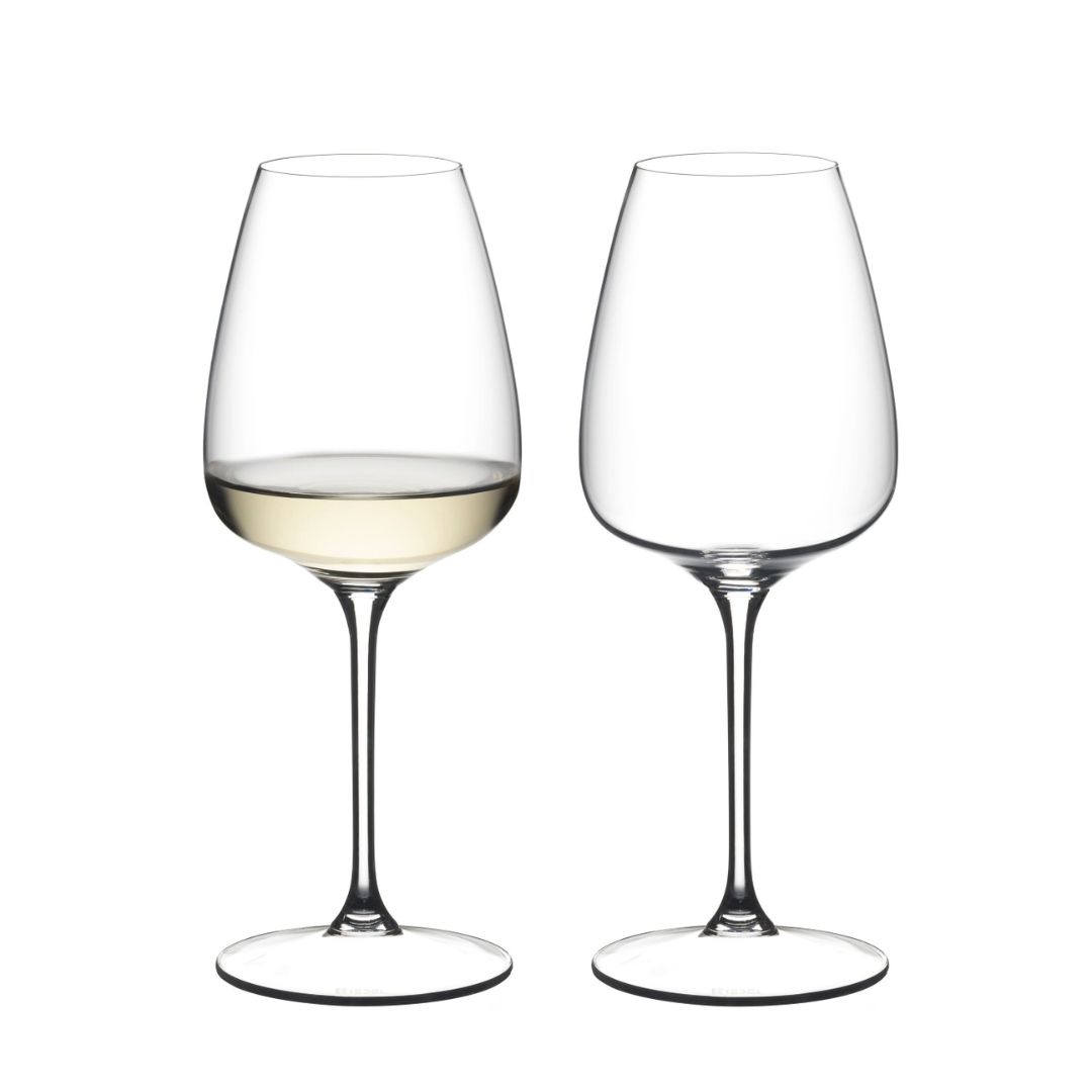 Set of 2 White Wine/Champagne/Spritz Glasses - Grape